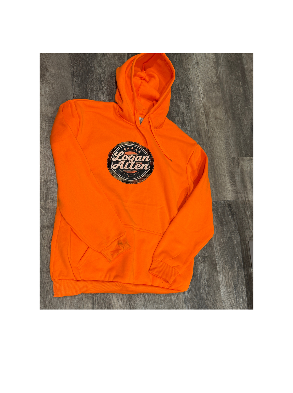 Logan Allen Signature Hoodie – Blaze Orange