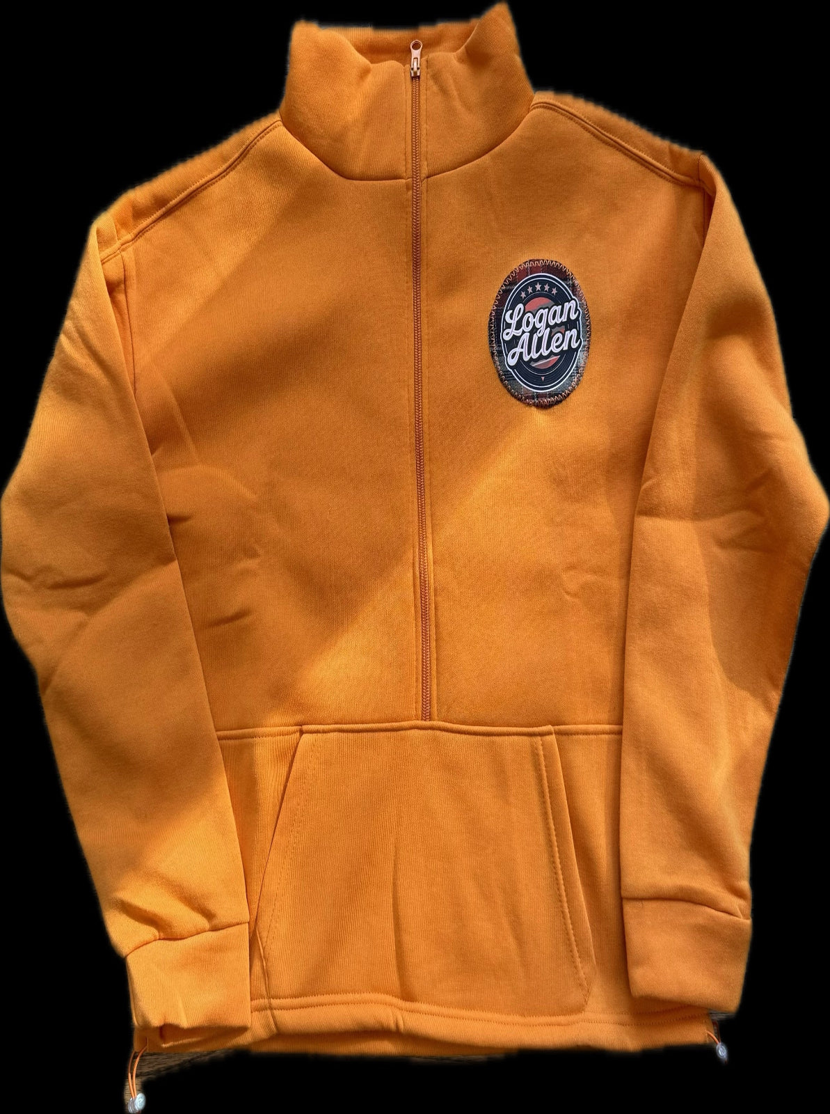 Logan Allen Ladies Quarter-Zip Pullover – Blaze Orange